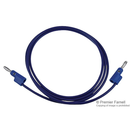Pomona Electronics FLUKE BANANA PLUG PATCH CORD BLUE 1895150 B-48-6